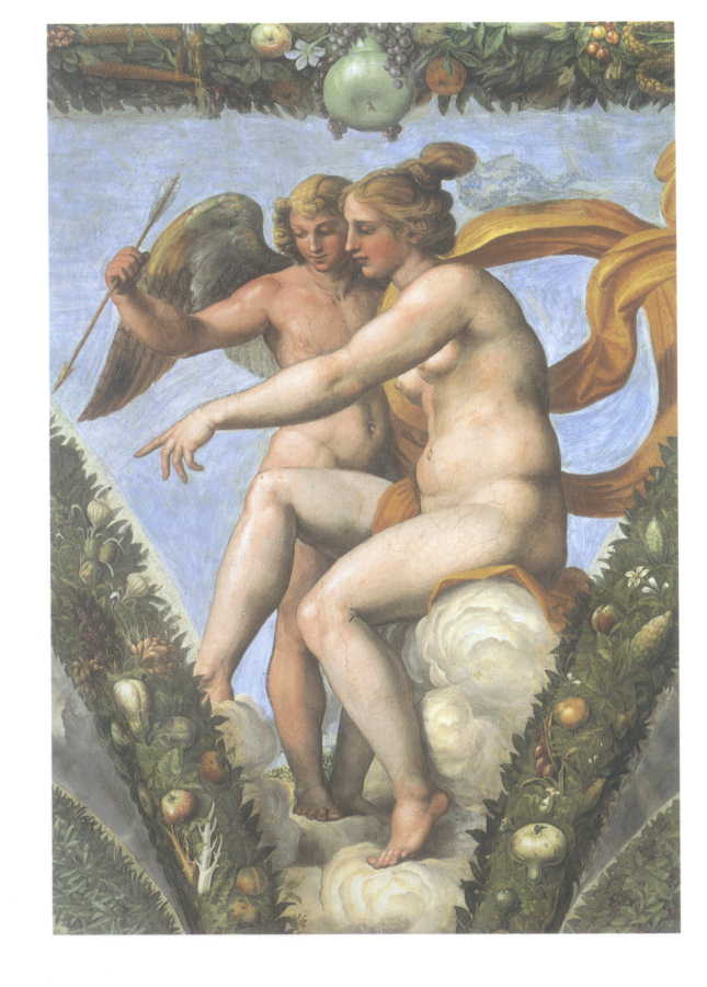 19. Рафаэль. Вилла Фарнезина. Венера и Амур.