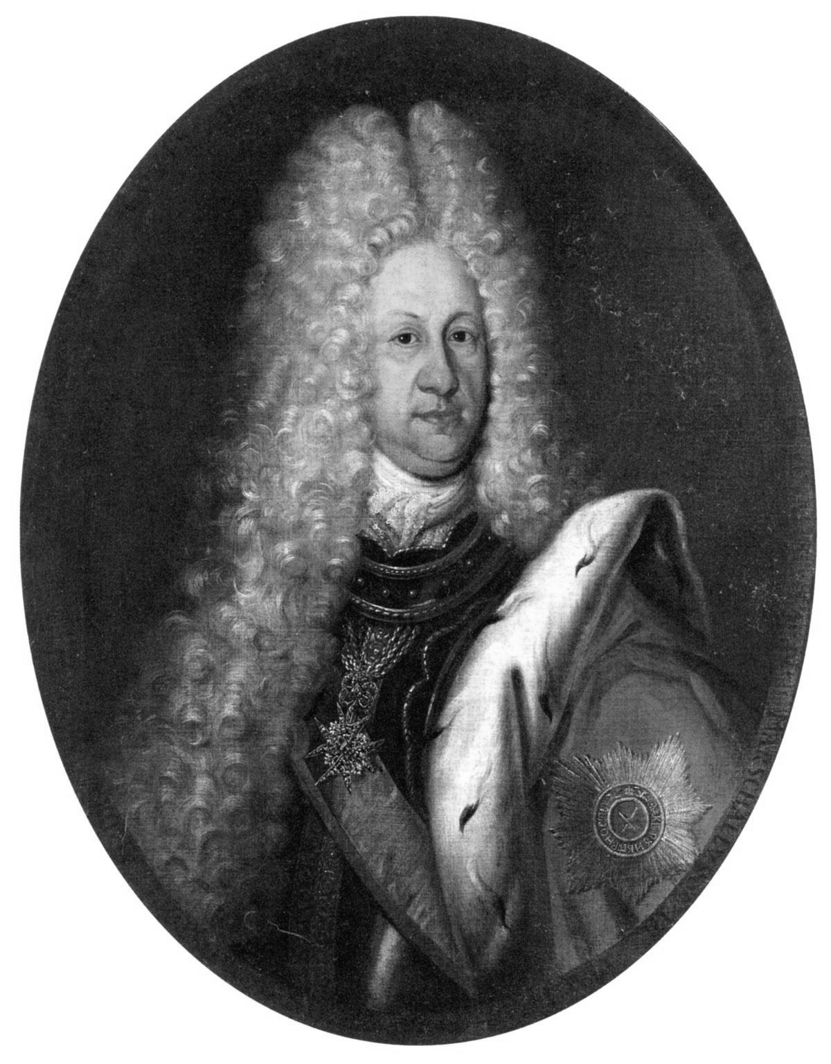 Ил. 45. Портрет Б.П. Шереметева из Кусково 1710 года