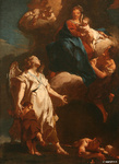 Илл. IX. Пьяцетта. Явлние Дева Ангела - хранителя. 1717. (иконка)